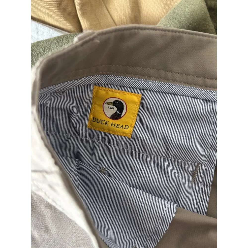 Duck Head Harbor Performance Chino Pants Men's 32x31 Stone Khaki Stretch